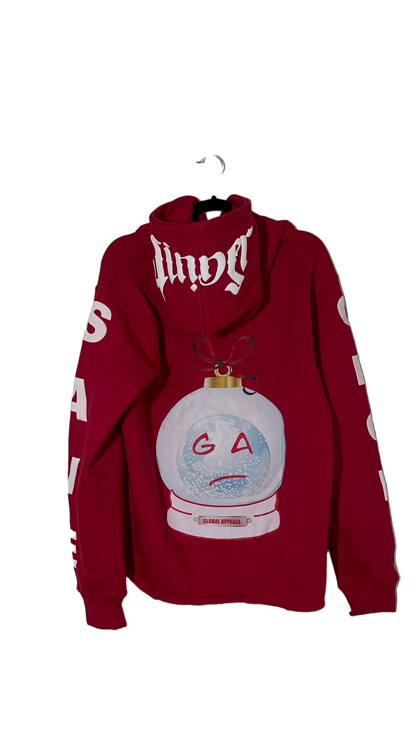 XMAS LIMITED EDITION RED HOODIE