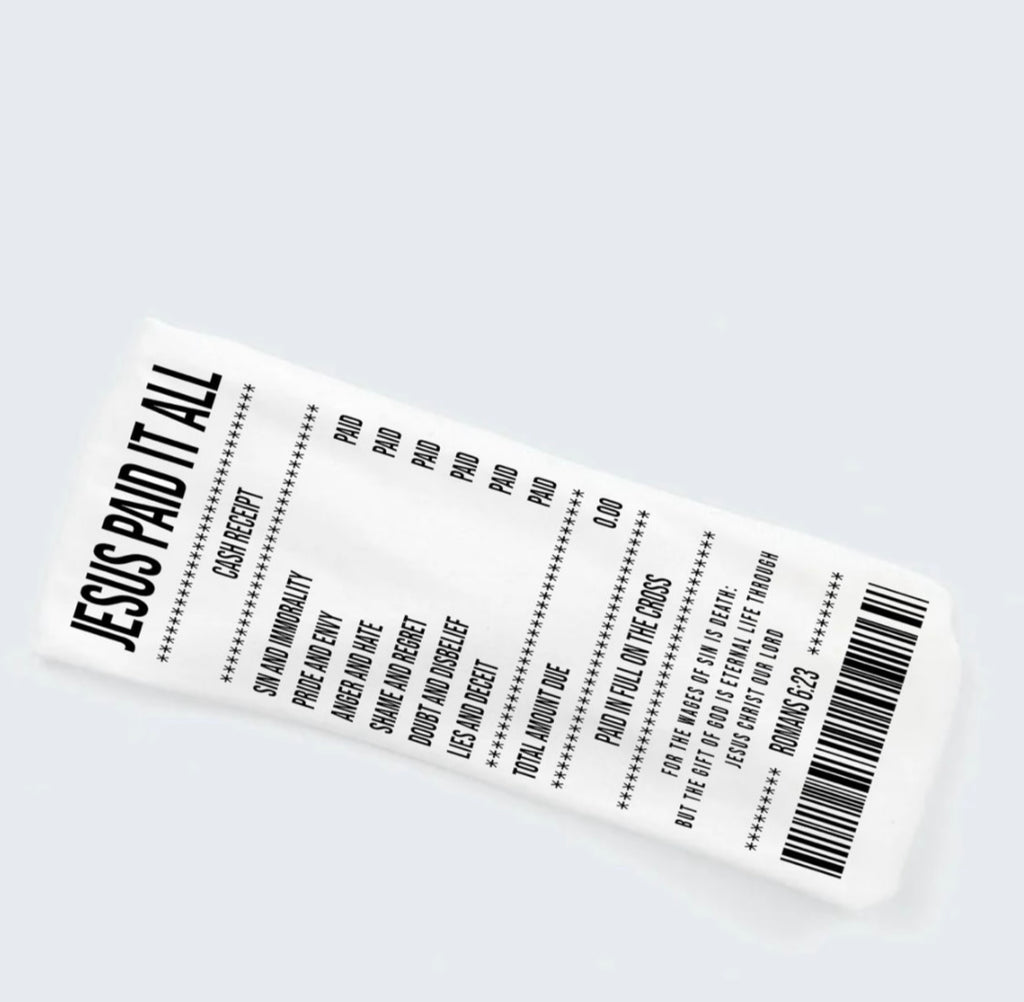 Jesus Paid it All HEADBAND